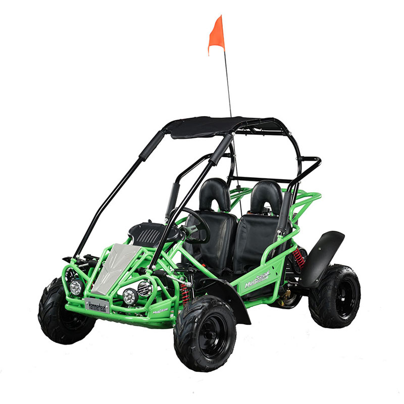 Hammerhead Mudhead 208R youth go-kart in green