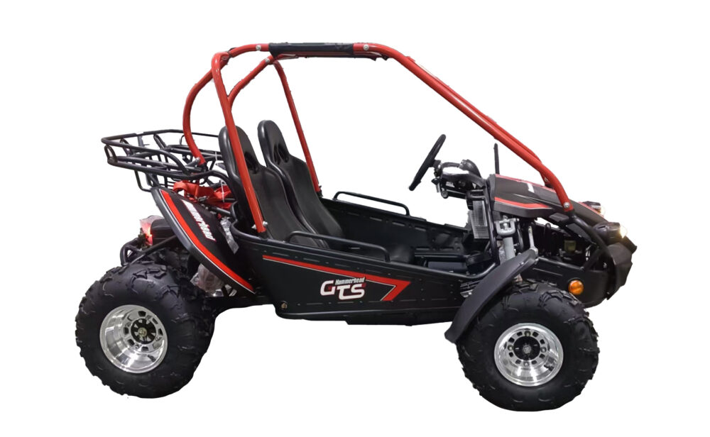 Hammerhead GTS Platinum go-kart in black